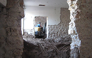 Demolizioni sbancamento interno