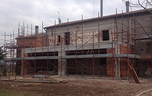 Costruzione nuova area living